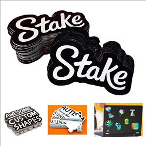 PVC Vinyl Sticker Die Cut Custom Stickers